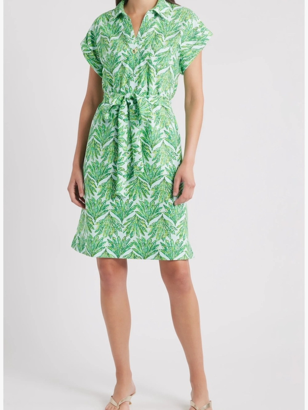 Lilly Pulitzer Emersyn Tie-Waist Mini Dress